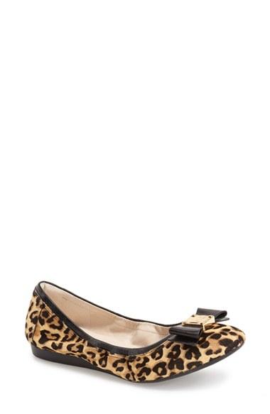 Women's Cole Haan 'tali' Bow Ballet Flat .5 B - Beige