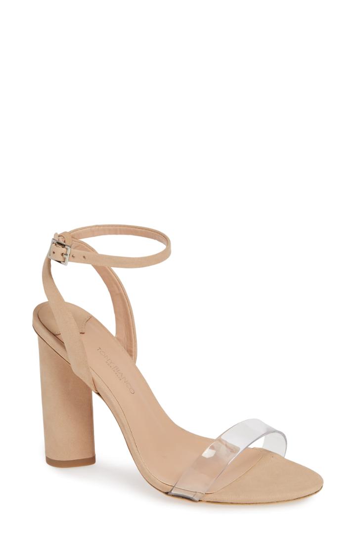 Women's Tony Bianco Tommi Round Heel Sandal .5 M - Beige