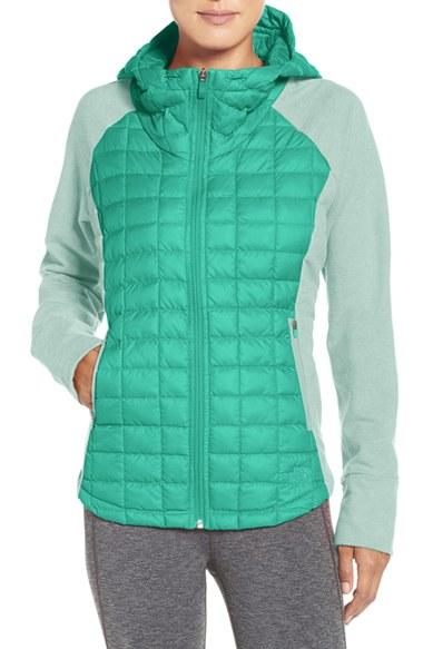 Women's The North Face 'endeavor' Thermoball Primaloft Quilted Jacket - Green