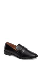 Women's Linea Paolo Tara Penny Loafer M - Black