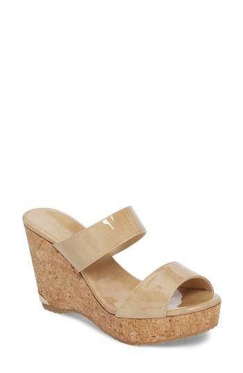 Women's Jimmy Choo Parker Mule Us / 34eu - Beige