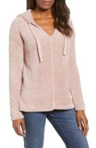 Women's Caslon Off-duty Sweater Hoodie - Pink