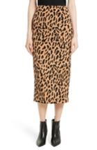 Women's Diane Von Furstenberg Tailored Midi Pencil Skirt - Blue