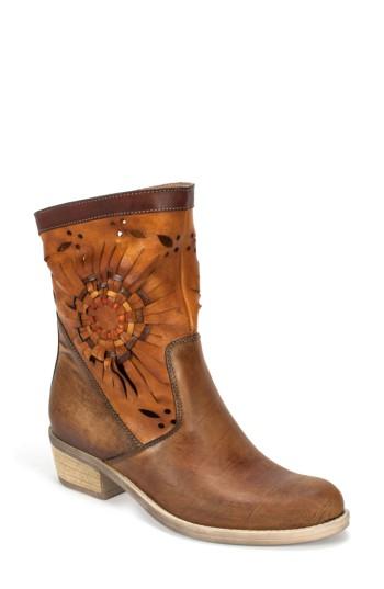 Women's Summit By White Mountain Taryn Woven Sunburst Boot Eu - Brown