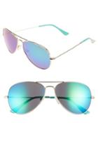 Women's Lilly Pulitzer Lexy 59mm Polarized Aviator Sunglasses -