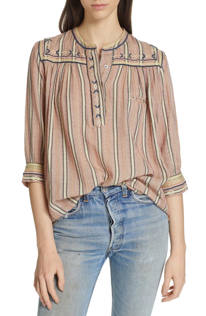 Women's Ba & Sh Camus Top - Beige