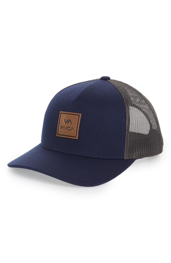 Men's Rvca Va All The Way Logo Cap - Blue