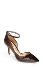 Women's Sam Edelman Tia Ankle Strap Pump M - Grey