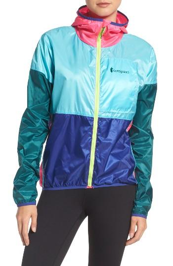 Women's Cotopaxi Teca Packable Water Resistant Windbreaker Jacket - Blue