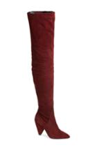 Women's Kenneth Cole New York Galway Thigh High Boot .5 M - Red