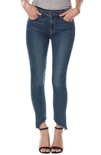 Women's Paige Hoxton High Waist Frayed Hem Ankle Skinny Jeans