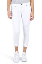 Women's Kut Kollection Amy Crop White Jeans - White