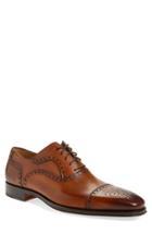 Men's Magnanni 'santiago' Cap Toe Oxford .5 M - Metallic