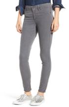 Women's Ag The Farrah High Waist Skinny Corduroy Pants - Grey