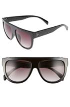 Women's Bp. Lunette 40mm Shield Sunglasses - Black