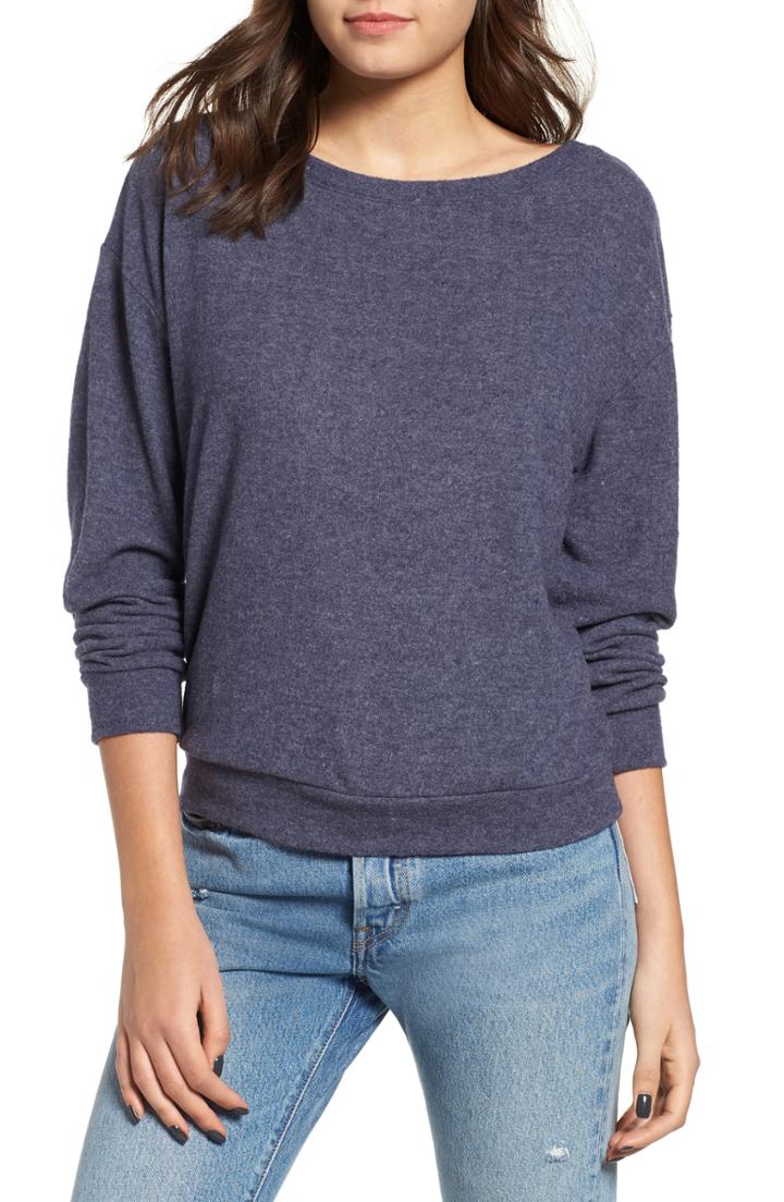 Women's Theory Twist Turtleneck Sweater, Size - Beige