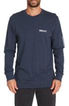 Men's Billabong Pacific Long Sleeve T-shirt, Size - Blue