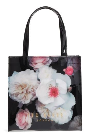 Ted Baker London Small Cerycon Chelsea Faux Leather Tote - Grey
