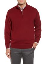 Men's Bobby Jones Cable Wind Wool Sweater - Red
