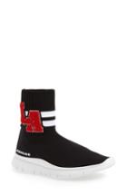Women's Joshua Sanders University High Top Sock Sneaker .5us / 36eu - Black