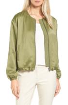 Women's Classiques Entier Crop Satin Bomber