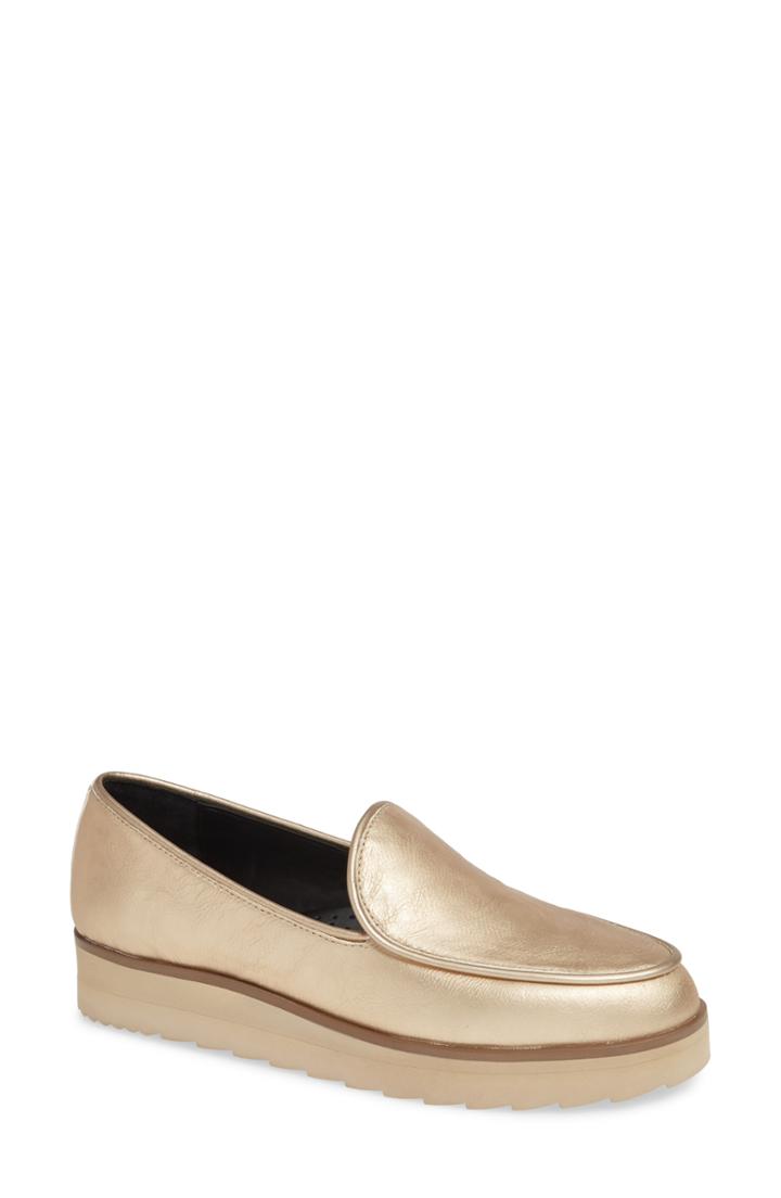 Women's Donald Pliner Elio Loafer M - Metallic