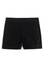Women's J.crew High Waist Seersucker Shorts - Black