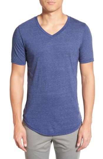 Men's Goodlife Scallop V-neck T-shirt - Blue