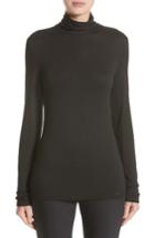 Women's St. John Collection Stretch Jersey Top, Size - Black