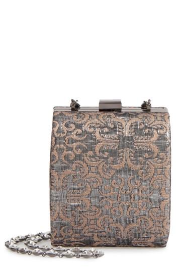 Badgley Mischka Dolce Minaudiere - Grey