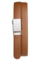 Men's Mission Belt 'cocoa' Leather Belt - Alloy/ Tan