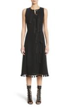 Women's Altuzarra Grosgrain Tie Dress Us / 34 Fr - Black