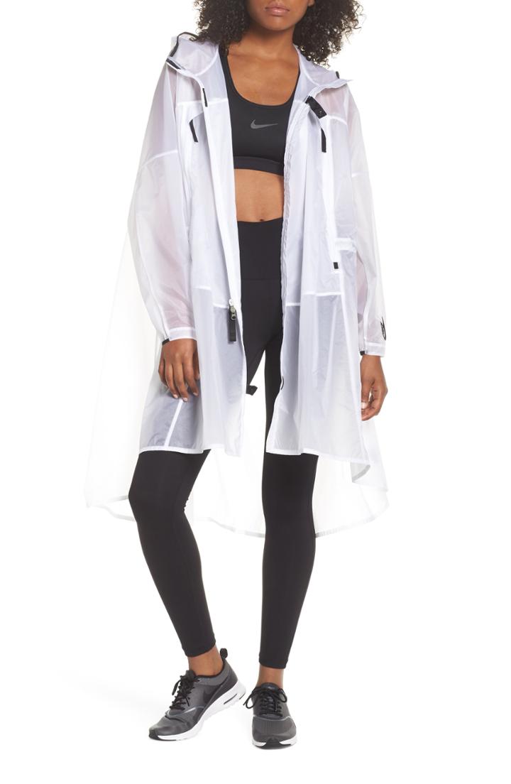 Women's Nike Nikelab Women's Translucent Parka - White