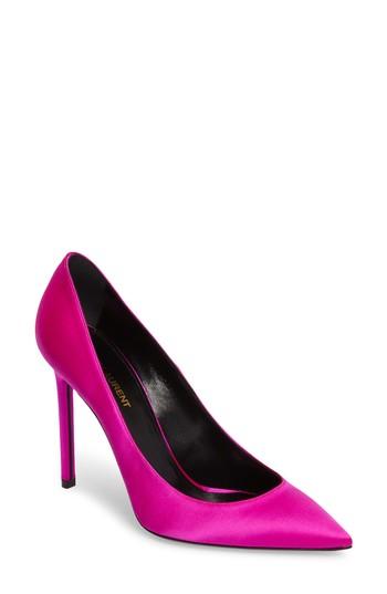 Women's Saint Laurent Anja Pump Us / 36eu - Pink