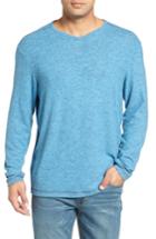 Men's Tommy Bahama 'leeward' V-neck Long Sleeve T-shirt - Red