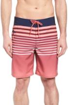 Men's Vineyard Vines Surflodge Stripe Board Shorts - Red