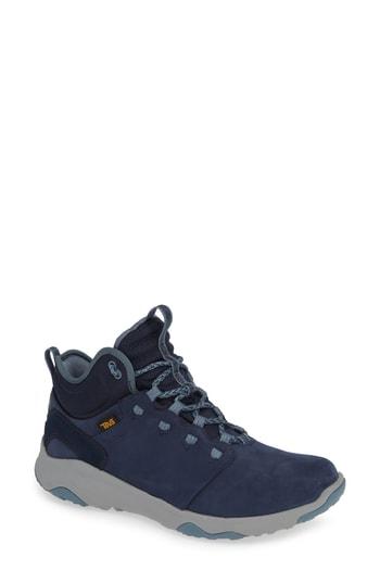 Women's Teva Arrowood 2 Mid Waterproof Sneaker Boot M - Blue