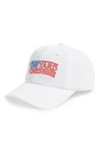 Men's Vineyard Vines Embroidered Vineyard Flag Cap - White