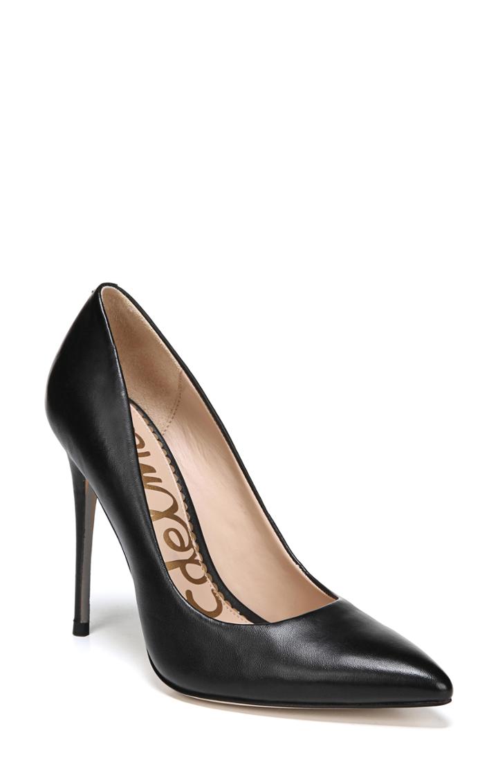 Women's Sam Edelman Danna Pointy Toe Pump M - Black