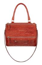 Givenchy 'medium Pepe Pandora' Leather Satchel - Red