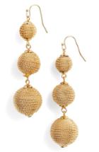 Women's Halogen Chain Wrap Drop Earrings