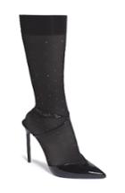 Women's Saint Laurent Edie Sock Pump Us / 39eu - Black