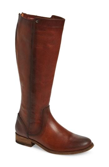 Women's Frye Melissa Stud Knee High Boot .5 M - Brown