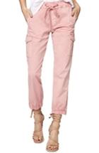 Women's Sanctuary Drawstring Trooper Pants - Pink