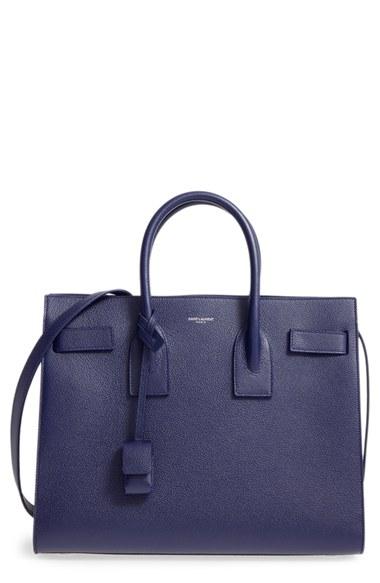 Saint Laurent 'small Sac De Jour' Leather Tote -
