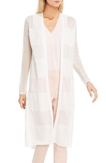 Women's Vince Camuto Shadow Stripe Cardigan