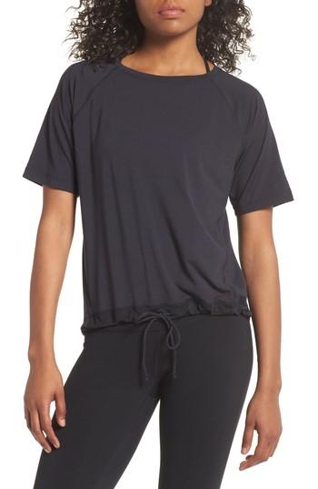 Women's Zella Square Up Boxy Tee, Size - Black