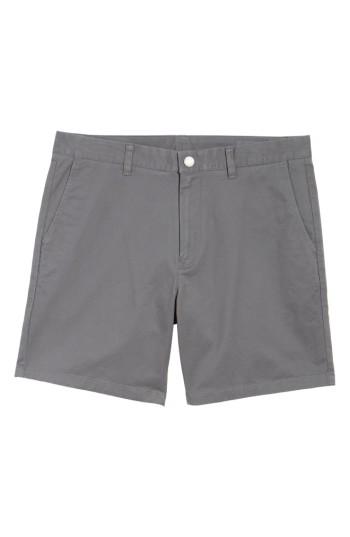 Men's Bonobos Stretch Washed Chino 7-inch Shorts - Grey