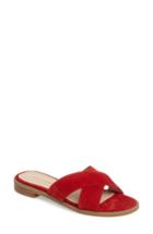 Women's Pelle Moda Hazel Sandal .5 M - Red