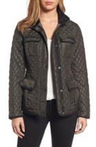 Women's Michael Michael Kors Quilted Utility Jacket - Green